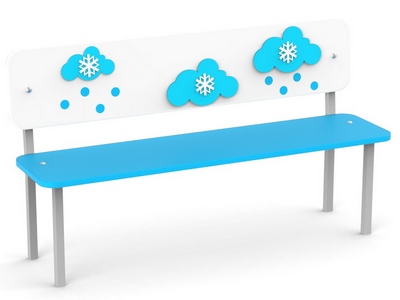 Скамейка детская Зима 110.02 исп.3